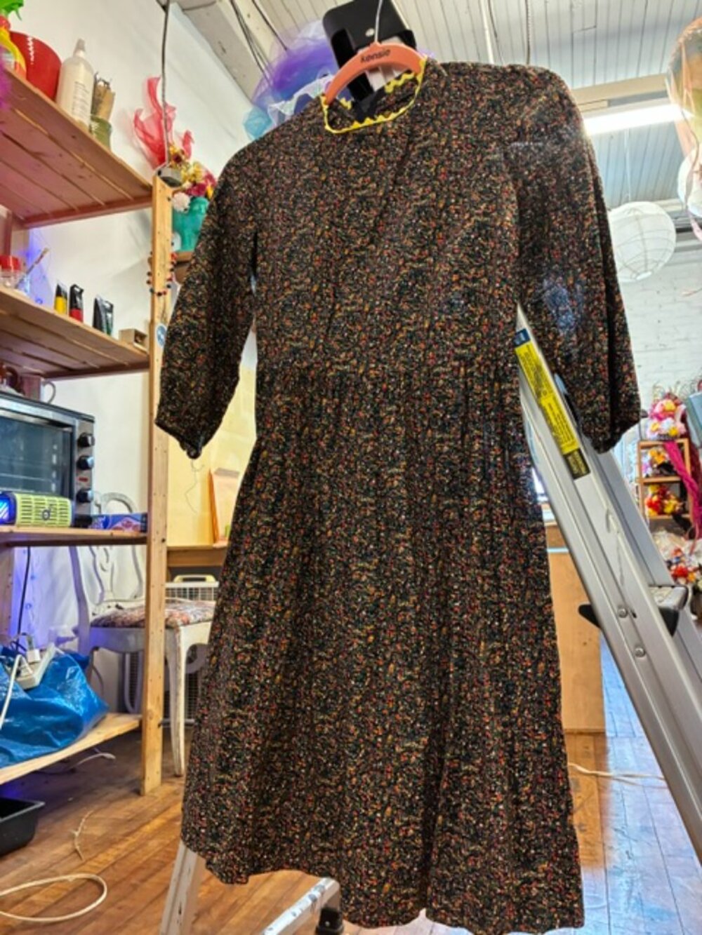 Vintage Handmade Babydoll Dress XS